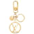 Louis Vuitton Porte Cle LV Circle Keychain Golden  ref.2072535