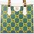 Borsa a mano Gucci Diana Small Bianco Verde Giallo - vista 3