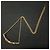 Collana di strass Christian Dior Gold hardware - vista 2