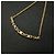 Collana di strass Christian Dior Gold hardware - vista 3