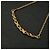 Collana di strass Christian Dior Gold hardware - vista 7