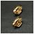 Orecchini Christian Dior Esagono Rhinestone Gold hardware - vista 7