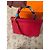 Hermès Kelly II Retourne 32 Clemence Pelle Rossa Rosso - vista 4