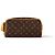Beauty case Louis Vuitton Monogram Macassar Giallo