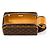Beauty case Louis Vuitton Monogram Macassar Giallo - vista 2