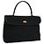Borsa a mano BALLY in nylon nero e oro Auth 115889 D'oro