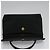 Borsa a mano BALLY in nylon nero e oro Auth 115889 D'oro - vista 18