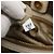PRADA Borsa a mano in tela pelle beige bianco oro Auth am7707 D'oro - vista 12