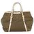 PRADA Borsa a mano in tela pelle beige bianco oro Auth am7707 D'oro - vista 13