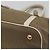 PRADA Borsa a mano in tela pelle beige bianco oro Auth am7707 D'oro - vista 15