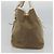 PRADA Borsa a mano in tela pelle beige bianco oro Auth am7707 D'oro - vista 4