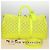 LOUIS VUITTON Borsa Keepall Bandoulière 50 Trasparente Gialla M55380 Auth 114280S Giallo - vista 12
