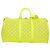 LOUIS VUITTON Borsa Keepall Bandoulière 50 Trasparente Gialla M55380 Auth 114280S Giallo - vista 13