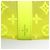 LOUIS VUITTON Borsa Keepall Bandoulière 50 Trasparente Gialla M55380 Auth 114280S Giallo - vista 19