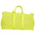 LOUIS VUITTON Borsa Keepall Bandoulière 50 Trasparente Gialla M55380 Auth 114280S Giallo - vista 2
