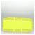 LOUIS VUITTON Borsa Keepall Bandoulière 50 Trasparente Gialla M55380 Auth 114280S Giallo - vista 5