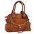 Chloé Sac à main Chloe Paddington en cuir marron or argent Auth 113680