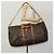 LOUIS VUITTON Monogram Keepall Bandouliere 60 Borsa Boston M41412 LV Auth 115682 Monogramma - vista 23