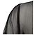 Semi-transparenter Body von Saint Laurent Schwarz - Ansicht 9