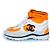 Chanel, scarpe alte neon Bianco Arancione - vista 2