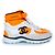 Chanel, scarpe alte neon Bianco Arancione - vista 5