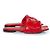 Bottega Veneta, sandali Lido in pelle rossa Rosso - vista 4