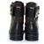 Louis Vuitton, wonderland flat rangers in monogramma Marrone Nero - vista 6