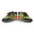 Sneaker in pizzo e suede Rockrunner di Valentino Garavani Verde Arancione - vista 6
