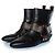 Botines de cuero Rhapsody de Louis Vuitton Castaño Negro - vista 2