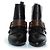 Botines de cuero Rhapsody de Louis Vuitton Castaño Negro - vista 3