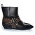 Botines de cuero Rhapsody de Louis Vuitton Castaño Negro - vista 4