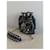 Borsa Dior in pelle nera e strass Swarovski Nero - vista 3
