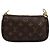 Louis Vuitton Multi Pochette Accessori Marrone - vista 2