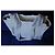 Borsa a mano Chanel in nylon Eggshell Bianco sporco - vista 5