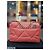 Chanel 19 Borsa Flap in agnello rosa - vista 3