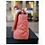 Chanel 19 Borsa Flap in agnello rosa - vista 5