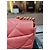 Chanel 19 Borsa Flap in agnello rosa - vista 8