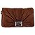 Borsa Grande Viv Choc Roger Vivier in Camoscio Marrone