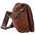 Borsa Grande Viv Choc Roger Vivier in Camoscio Marrone - vista 3