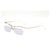 Autre Marque NON SIGNE / UNSIGNED Sunglasses T.  Metal Golden - view 5