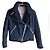 Giacca Acne in cotone nera Nero