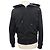 NOVO PULL CHANEL P63299 MOLETOM CAPUZ GRAFFITI COCO CAMELIA CAMBON M 50 Preto - vista 2