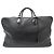 Hermès BORSA DA VIAGGIO HERMES PLUME 55 IN PELLE BOX NERA Nero