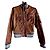 Dolce & Gabbana Lederjacke Camel Kamel