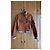 Dolce & Gabbana Lederjacke Camel Kamel - Ansicht 2