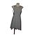Abito midi DKNY nero e bianco