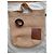 Bolsa tote Loewe em ráfia natural e acabamentos em couro de bezerro marrom - vista 9