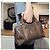 Borsa Céline Boston in pelle marrone - vista 8