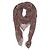 Sciarpa Zadig & Voltaire Delta Zebra Blu Rosa