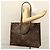 LOUIS VUITTON Monogram Reverse Giant On The Go GM Borsa Tote M45320 Auth BD313S Monogramma - vista 24